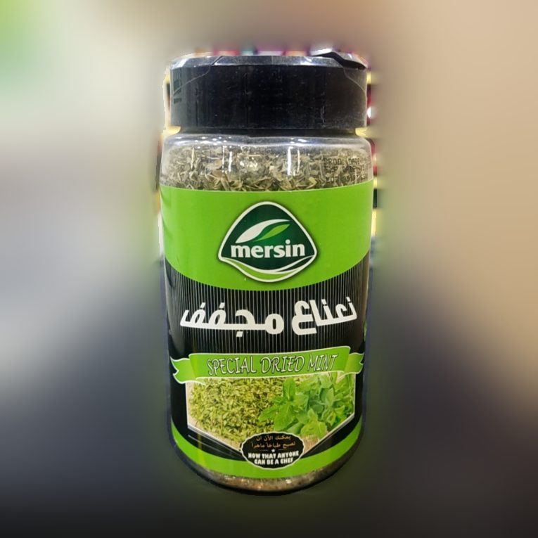 بهارات نعناع مجفف مرسين علبة 125غم