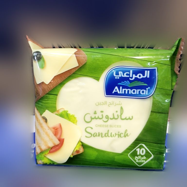 جبن شرائح ساندوتش المراعي 10قطع 200غم *** 2