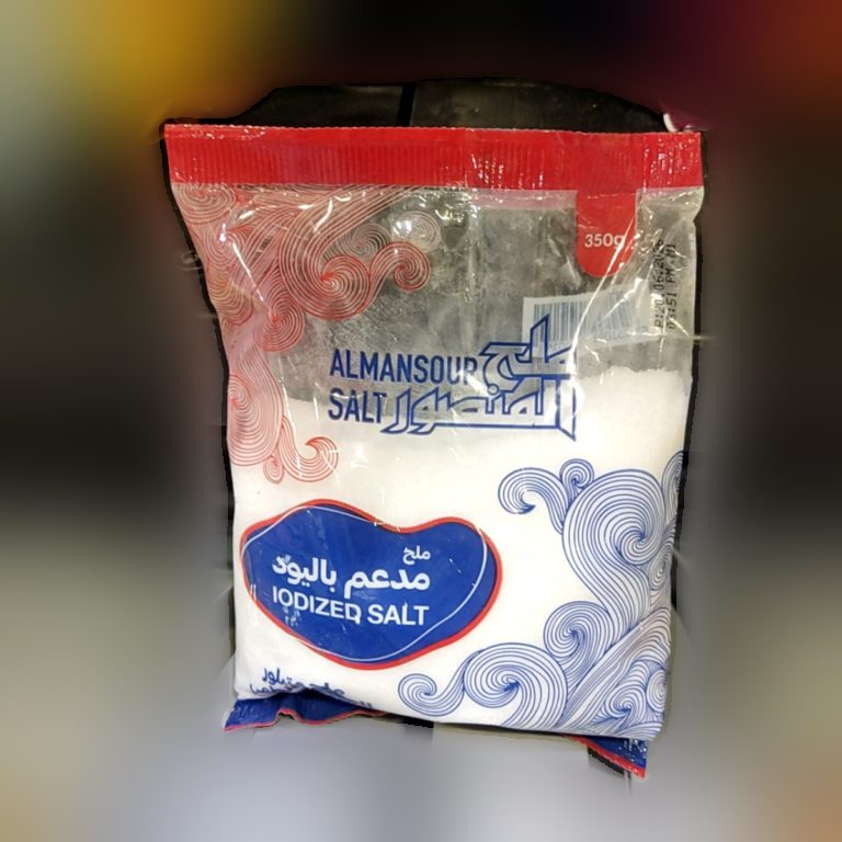 ملح المنصور متبلور كيس 400غم